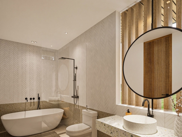 Villa Taekema - Master Bathroom